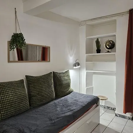 1-centre-ville 25m2 Box A Bagages Gratuits Apartamento Carcasona